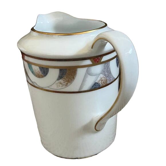 EUC Bernardaud Limoges Paris Geometric Nudes Creamer - #53 - Made in France - Picture 5 of 7